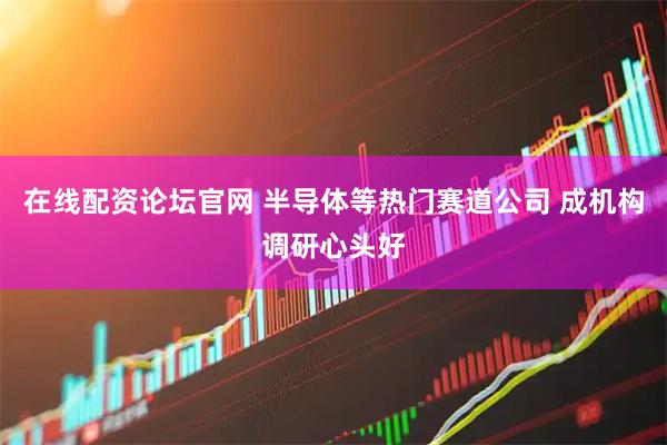 在线配资论坛官网 半导体等热门赛道公司 成机构调研心头好