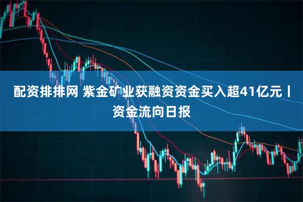 配资排排网 紫金矿业获融资资金买入超41亿元丨资金流向日报